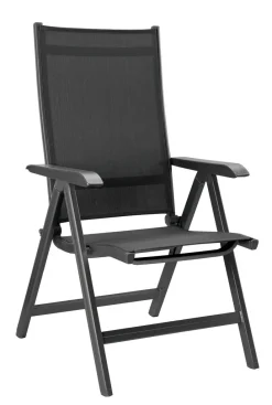 Kettler Basic Plus Multipositionssessel H 109 X B 61 X T 65 Cm, Aluminiumgestell Anthrazit