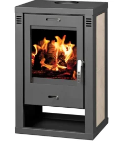 VICTORIA EEK A+ V05 Verona K - 9.2 KW Kamin Ofen Dauerbrandofen Werkstattofen Schwedenofen Hüttenofen Heizofen