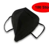 100x FFP2 Maske Schwarz Antiviron Atemschutzmaske Mundschutz Masken CE 2841