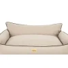 Hobbydog Orthopädisches Hundebett JOKER Bett Hund Sofa Schlafplatz Korb Matratze Tierbett XXXL 132x106 Cm Beige Optisch Wie Leinen