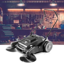 STAHLWERK Kehrmaschine 1000 Mm 55 L Handkehrmaschine Bodenkehrmaschine Besen Kehrer -Garten- & Gewächshäuser Geschäft 193c0d72491d490a21eb5e41ebdb9d27