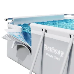 Bestway Power Steel Swimmingpool-Set Rechteckig 282×196×84 Cm 56629 -Garten- & Gewächshäuser Geschäft 195456ec470cef9d132982021bf2594e