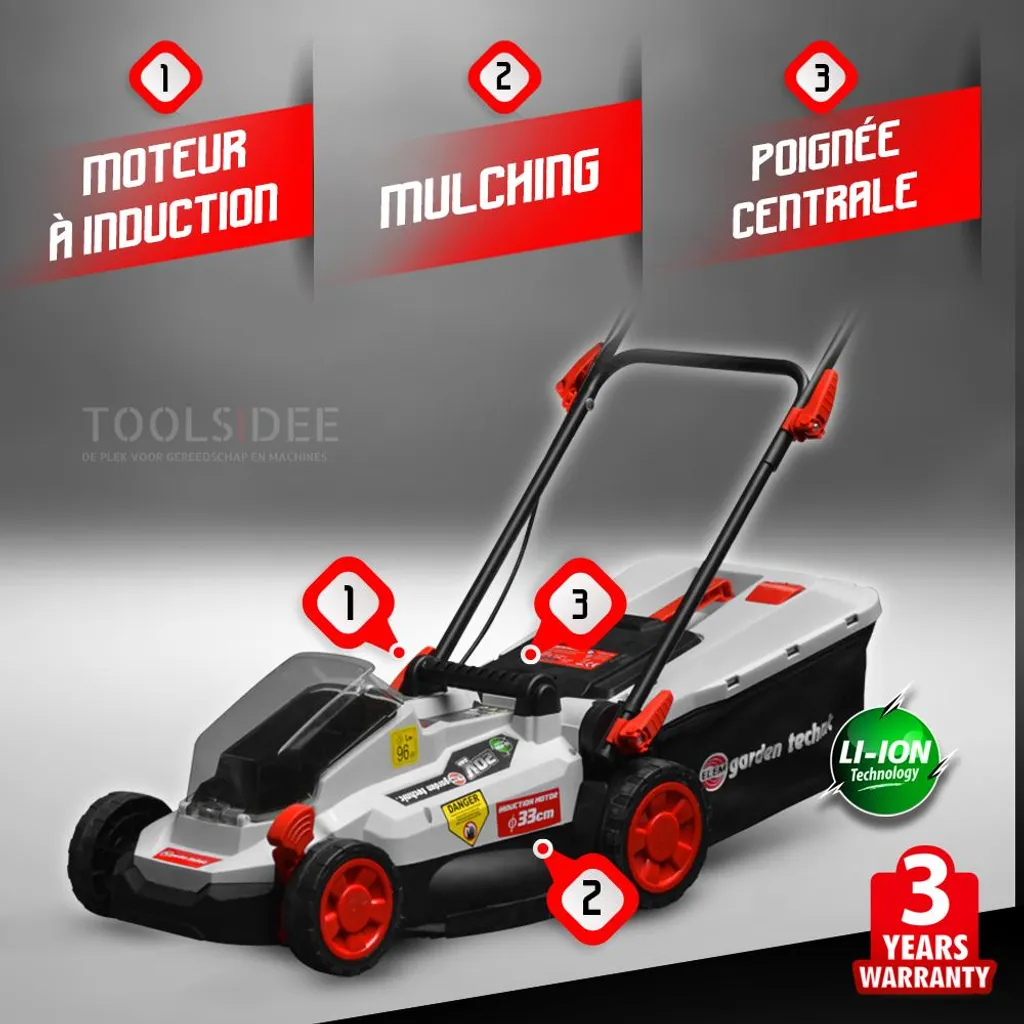 ELEM Garden Technic 3-tlg. Garten-Maschinen-Set 20 V 4 ELEM Garden Technic 3-tlg. Garten-Maschinen-Set 20 V – Bild 4