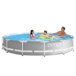 Intex Prism Rahmenpool 26700NP Grau 305 X 76 Cm -Garten- & Gewächshäuser Geschäft 1972cf7272cb86f32bb07cca90f19e2e