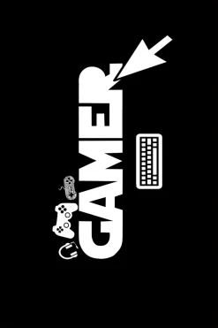 Mendler Teppich & Läufer Gaming Gamer Edition Flach 7x Größen Schwarz 8mm HLO-JE22 160x230 Cm (3,68m²)