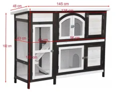 Nanook Kleintierstall Jumbo Braun 145 X 48 X 109 Cm 12 Nanook Kleintierstall Jumbo Braun 145 X 48 X 109 Cm -Garten- & Gewächshäuser Geschäft 198ac98a07ffb11d1b3cbc31321bfe86