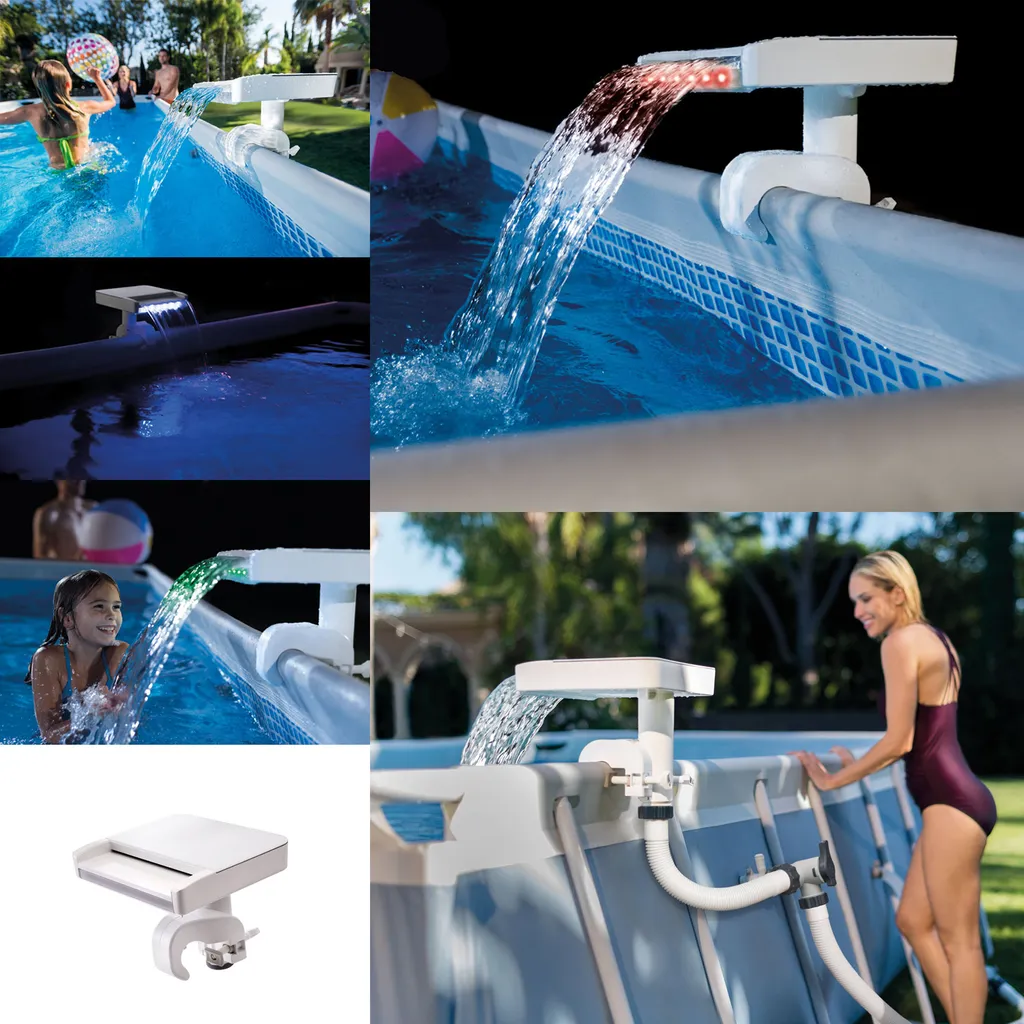 INTEX Pool LED-Wasserfall Mehrfarbig 28090 27 INTEX Pool LED-Wasserfall Mehrfarbig 28090 – Bild 27