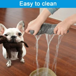 Jormftte Hundebademantel Aus Mikrofaser + Pfotentuch – Saugfähiger Hunde Bademantel Zum Trocknen Nach Dem Baden, Schwimmen Oder Spaziergang Im Regen(S) -Garten- & Gewächshäuser Geschäft 19c586cf53b887aaa12229775dff626d