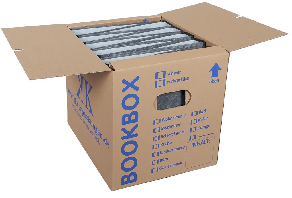 KK Verpackungen © 30 Bücherkartons 2-wellig Bookbox Ordnerkartons Archivkartons 6 KK Verpackungen © 30 Bücherkartons 2-wellig Bookbox Ordnerkartons Archivkartons – Bild 6