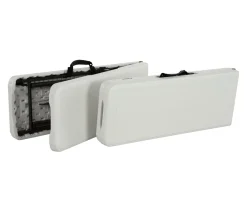 Lifetime Kunststoff Bierzeltgarnitur 3-teilig | Weiß | 183x70x74 Cm