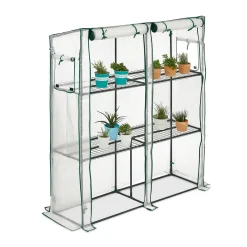 Relaxdays Foliengewächshaus Mit Ablagen -Garten- & Gewächshäuser Geschäft 1a1289a0ed0dbecf6b0384b6a688076a