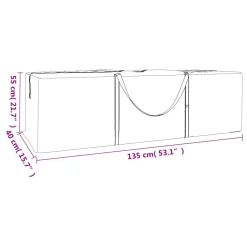 VidaXL Aufbewahrungstasche Für Gartenkissen 135x40x55 Cm Polyethylen -Garten- & Gewächshäuser Geschäft 1a29ee405c76d3c7c26d732f711a2e4e