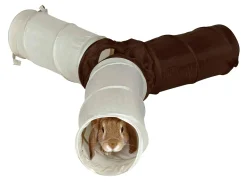 TRIXIE Heimtierbedarf Trixie Spieltunnel Für Kaninchen Erweiterbar 3 X ø 18 × 47 Cm -Garten- & Gewächshäuser Geschäft 1a4776a3cd06a44d4b523e0656ad94f9