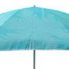 Meinposten Sonnenschirm UV Schutz 30+ Strandschirm Balkonschirm Schirm Knickbar Ø 155 Cm Türkis