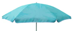 Meinposten Sonnenschirm UV Schutz 30+ Strandschirm Balkonschirm Schirm Knickbar Ø 155 Cm Türkis