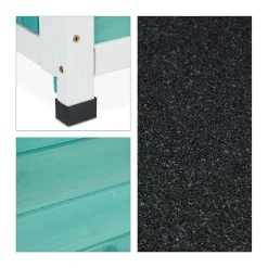 Relaxdays Großes Kaninchenhaus Für Innen Und Außen -Garten- & Gewächshäuser Geschäft 1a6a49d2d690c53657756e0d47cbc979