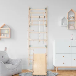 MAMOI® Klettergerüst Indoor, Sprossenwand Für Kinderzimmer Mit Rutsche, Turnringe Kinder Für Klettern, Kletterwand Und Spielgeräte, Turngeräte Mit Klimmzugstange Für Drinnen, Sportgeräte Ab 3 Jahren 9 MAMOI® Klettergerüst Indoor, Sprossenwand Für Kinderzimmer Mit Rutsche, Turnringe Kinder Für Klettern, Kletterwand Und Spielgeräte, Turngeräte Mit Klimmzugstange Für Drinnen, Sportgeräte Ab 3 Jahren -Garten- & Gewächshäuser Geschäft 1a6e57ea5dc5dd9f22f2e1641116793b