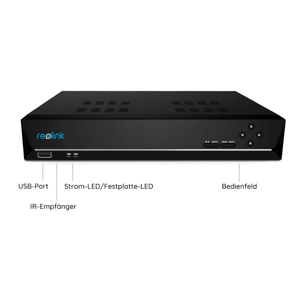 Reolink NVS8-5KB4-A 5K 8-Kanal PoE Komplettset Für Die Videoüberwachung Mit Intelligenter Personen- Und Fahrzeugerkennung, Nachtsicht Bis Zu 30 Meter 17 Reolink NVS8-5KB4-A 5K 8-Kanal PoE Komplettset Für Die Videoüberwachung Mit Intelligenter Personen- Und Fahrzeugerkennung, Nachtsicht Bis Zu 30 Meter – Bild 17