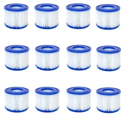 12 Stück Bestway Filterkartusche Gr.6 Lay-Z-Spa 60311 Lay Z Spa Whirlpool Gr VI