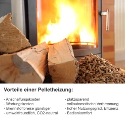 Nemaxx P9 Pelletofen Pelletkamin Pelletkaminofen 9 KW Kaminofen Heizofen Pellet Ofen Kamin Pelletheizung Heizung Heizgerät Kaminheizung Pellets - Rot - WiFi-Ready -Garten- & Gewächshäuser Geschäft 1b6bd25825a5968905e95e09a5130696 8