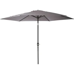 Countryside® Alu Sonnenschirm Marktschirm 3m Grau