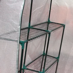 Outsunny Foliengewächshaus Begehbares Gewächshaus Mit 4 Regalebenen Tomatengewächshaus Treibhaus Frühbeet Mit Reißverschlusstüren Weiß Stahl PE-Kunststoff 143 X 143 X 195 Cm 16 Outsunny Foliengewächshaus Begehbares Gewächshaus Mit 4 Regalebenen Tomatengewächshaus Treibhaus Frühbeet Mit Reißverschlusstüren Weiß Stahl PE-Kunststoff 143 X 143 X 195 Cm -Garten- & Gewächshäuser Geschäft 1bad65ae318f9a5ee8a0eb522e660e99