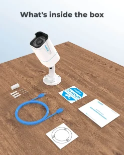 Reolink 4K Smarte PoE Überwachungskamera Aussen Mit Personen-/Autoerkennung, Micro SD Kartensteckplatz, Audio, IR Nachtsicht, Zeitraffer, Fernzugriff, RLC-810A(2 Stück) -Garten- & Gewächshäuser Geschäft 1bbadad398f0454538e96a49d2bfee5f