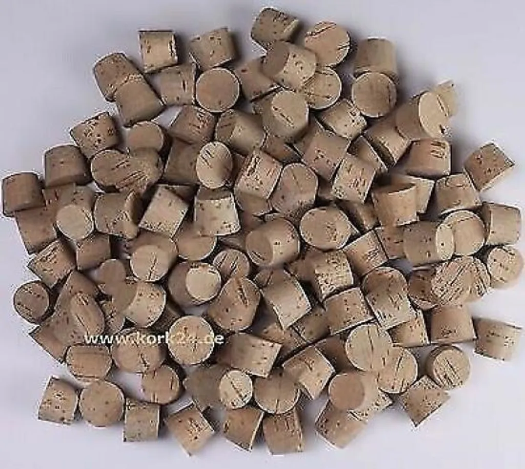 EKB-Kork 100 Korken Zum Basteln Konischer Naturkork Ca. 17x23/19mm 2 EKB-Kork 100 Korken Zum Basteln Konischer Naturkork Ca. 17x23/19mm – Bild 2