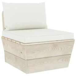 VidaXL 5-tlg. Garten-Sofagarnitur Aus Paletten Mit Kissen Fichtenholz -Garten- & Gewächshäuser Geschäft 1c79fd41c159e249d8ef733bd77c273b