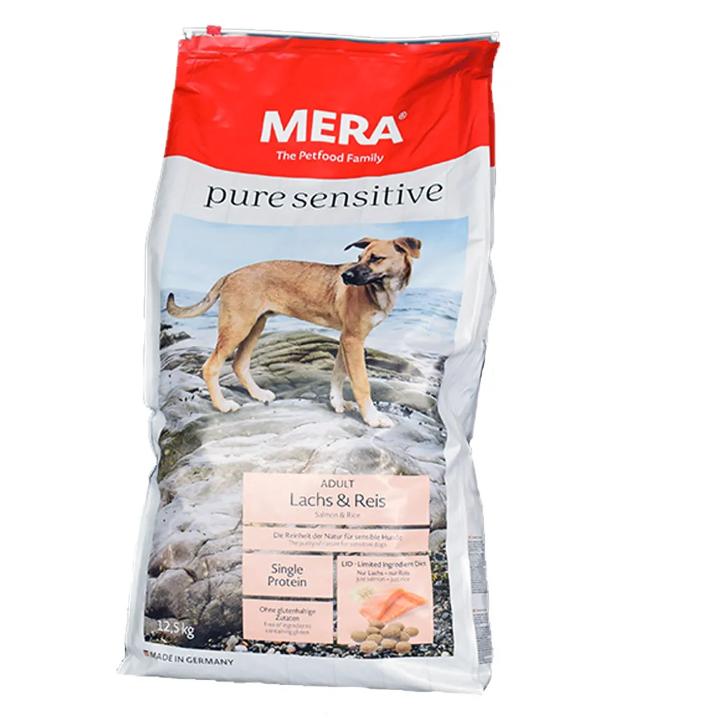 MeraDog 12,5 Kg Mera Dog Pure Sensitive Lachs & Reis 1 MeraDog 12,5 Kg Mera Dog Pure Sensitive Lachs & Reis