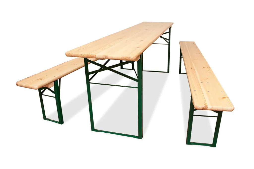 Natura Biertisch Und Bänke Festzeltgarnitur 3tlg 191257 2 Natura Biertisch Und Bänke Festzeltgarnitur 3tlg 191257 – Bild 2