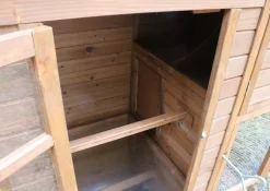 Zoopplier Hühnerstall Nr.07"Gockelstolz" Mit Nistkasten&Freilaufgehege Für 2-4 Hühner -Garten- & Gewächshäuser Geschäft 1cc7ee511e101fbc06e138b8a01ebe10