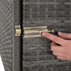 Tectake 2 Sonnenliegen Rattan Mit Aluminiumgestell Und Tisch Inkl. Schutzhülle - Grau -Garten- & Gewächshäuser Geschäft 1cc801f79316c7a6689914c99514ac2b