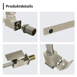 Tonerkingdom Wasserhahn Küchenarmatur 304 Edelstahl Quadratische Spüle Mischbatterie Küchenarmatur Mit Schwenkbarem Auslauf Deck Mount -Garten- & Gewächshäuser Geschäft 1ce5b9a8e5da76d4f9f99751bbab12c9