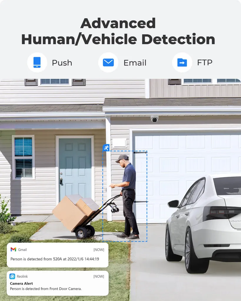 Reolink 5MP PoE IP Kamera Outdoor Mit Personen-/Autoerkennung, Überwachungskamera Aussen Mit Zeitraffer, IR Nachtsicht, Wasserfest, Micro SD Kartensteckplatz, RLC-520A 6 Reolink 5MP PoE IP Kamera Outdoor Mit Personen-/Autoerkennung, Überwachungskamera Aussen Mit Zeitraffer, IR Nachtsicht, Wasserfest, Micro SD Kartensteckplatz, RLC-520A – Bild 6