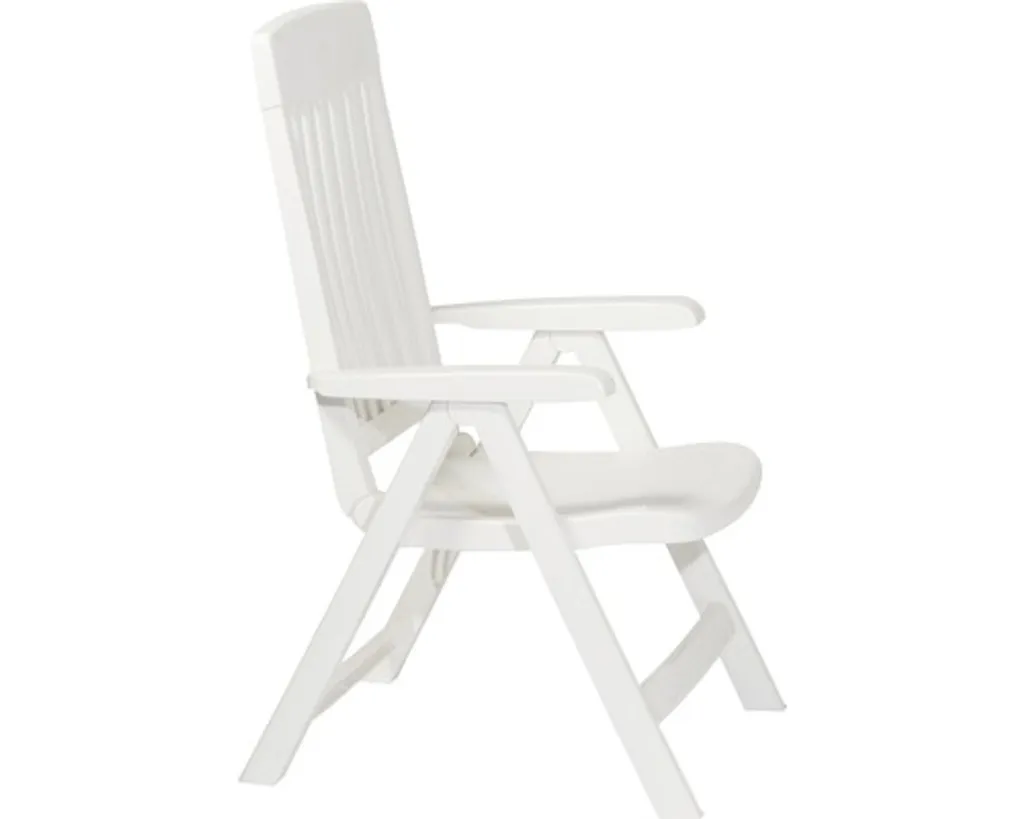 SIEGER Gartensessel Klappbar Palma Weiß Kunststoff 11 SIEGER Gartensessel Klappbar Palma Weiß Kunststoff – Bild 11
