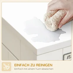 PawHut Hundekäfig, Haustierkäfig Mit Tischplatte, Hundehaus, Hundehütte Mit Kissen, Hundebox Indoor, Tierkäfig Mit 2 Türen Für Große Hunde, Beistelltisch, Weiß+Schwarz, 94 X 60 X 71,5 Cm 16 PawHut Hundekäfig, Haustierkäfig Mit Tischplatte, Hundehaus, Hundehütte Mit Kissen, Hundebox Indoor, Tierkäfig Mit 2 Türen Für Große Hunde, Beistelltisch, Weiß+Schwarz, 94 X 60 X 71,5 Cm -Garten- & Gewächshäuser Geschäft 1da77449095a3ee653d48a718ff2b02d