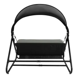 SoBuy OGS58-HG Hollywoodschaukel Schaukelstuhl Gartenschaukel Schwingbank Gartenbank Mit Sonnendach Grau Belastbarkeit 300 Kg BHT Ca: 164x184x152cm -Garten- & Gewächshäuser Geschäft 1e285e2e6fd949a5863d8288e9f33b42