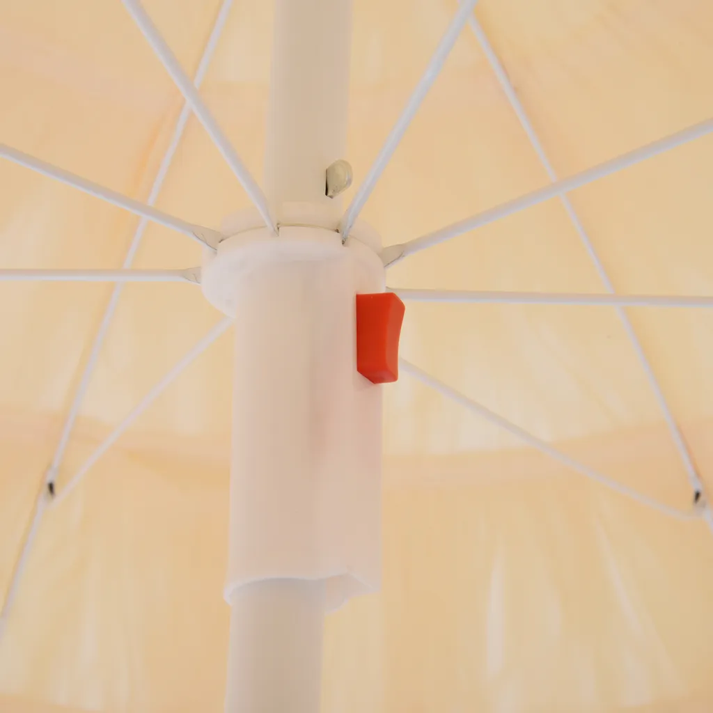 HOMCOM Outsunny Sonnenschirm Hawaiischirm Strandschirm Partyschirm Gartenschirm In Verschiedenen Farben, 4 Modelle (Hawaiischirm/Ø160cm/beige) 12 HOMCOM Outsunny Sonnenschirm Hawaiischirm Strandschirm Partyschirm Gartenschirm In Verschiedenen Farben, 4 Modelle (Hawaiischirm/Ø160cm/beige) – Bild 12