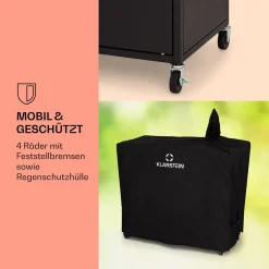 Klarstein Küchenwagen Mit Arbeitsplatte, Outdoor-Küchenwagen Auf Rollen, Mobiler Servierwagen, Küchenwagen Mit Holz Schubladen, Kücheninsel Freistehend Mit Edelstahl-Spülbecken Und Abfalleimer 14 Klarstein Küchenwagen Mit Arbeitsplatte, Outdoor-Küchenwagen Auf Rollen, Mobiler Servierwagen, Küchenwagen Mit Holz Schubladen, Kücheninsel Freistehend Mit Edelstahl-Spülbecken Und Abfalleimer -Garten- & Gewächshäuser Geschäft 1edf0d1365f8c6b9b534a65a19496c3e