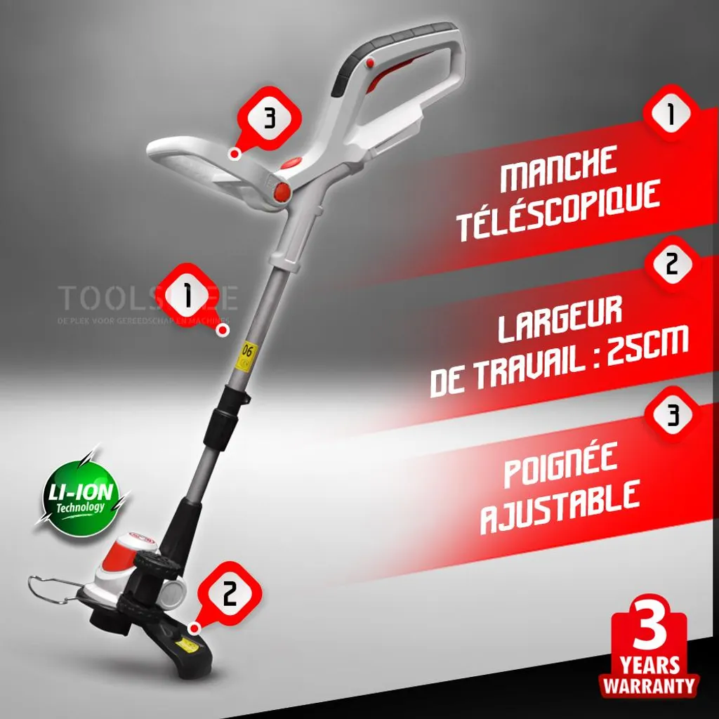 ELEM Garden Technic 3-tlg. Garten-Maschinen-Set 20 V 5 ELEM Garden Technic 3-tlg. Garten-Maschinen-Set 20 V – Bild 5