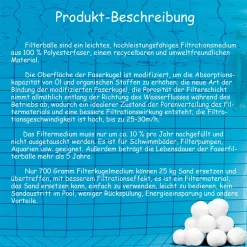 Mucola Filterwatte Polysphere 700g Pool Filter Balls Wiederverwendbar Sandfilteranlage Aquarium Schwimmbecken Trinkwasser Filteranlagen Ø 5 Cm Ersetzen 25 Kg -Garten- & Gewächshäuser Geschäft 1efc30afa0d3ab8ad117b181593e74ca