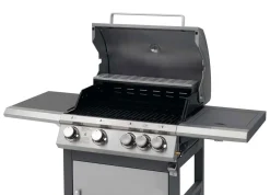 Tepro-Gasgrill - "Rockland" 4 Edelstahl-Brenner; 3169 -Garten- & Gewächshäuser Geschäft 1f1532c2707c122b226b3a373f222517