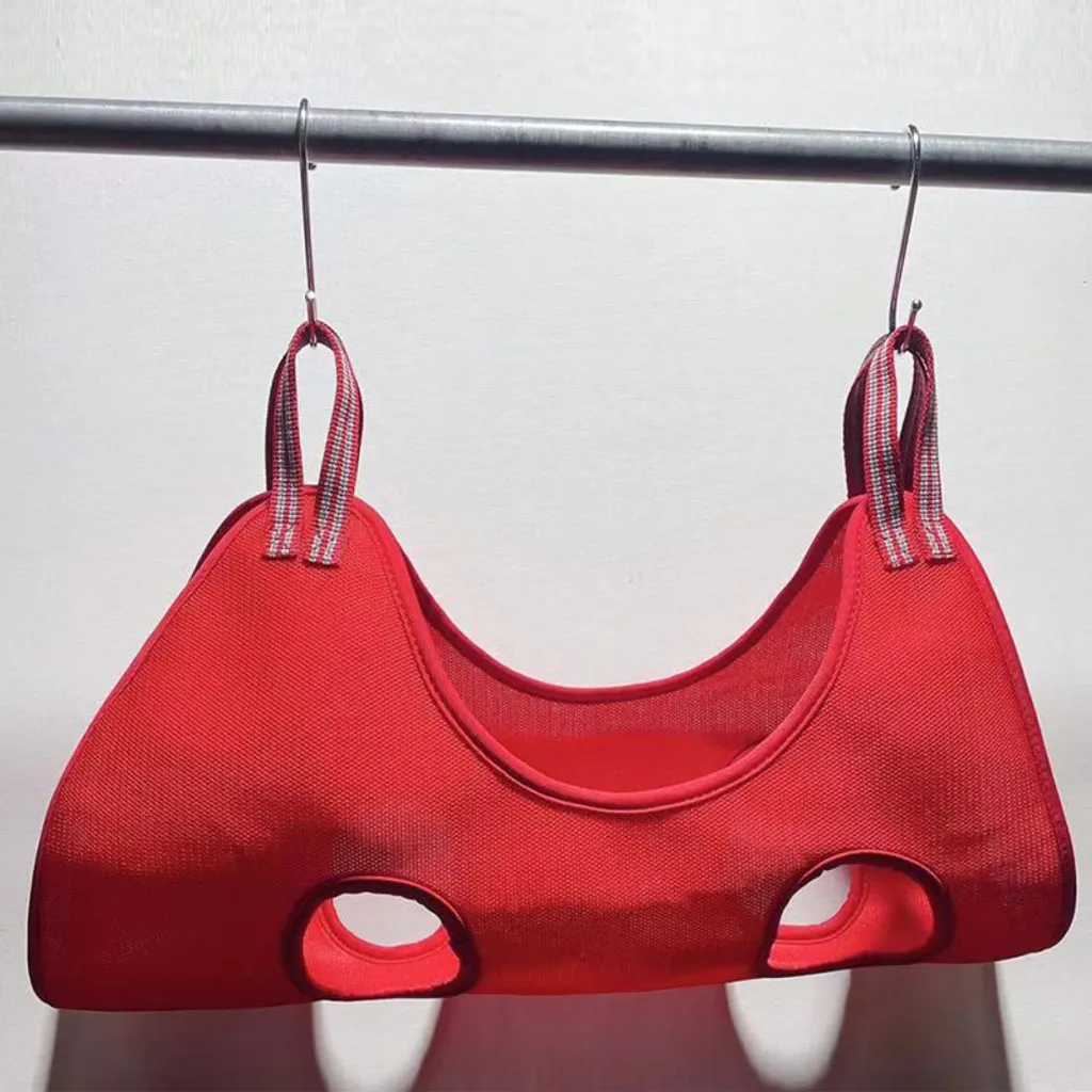 YisibaihTao Hundepflege Hängematte Zum Nagelschneiden, Badetasche, Hängematten Helfer, Rückhaltetasche Für Katze, Hund, Rot(XS) 3 YisibaihTao Hundepflege Hängematte Zum Nagelschneiden, Badetasche, Hängematten Helfer, Rückhaltetasche Für Katze, Hund, Rot(XS) – Bild 3