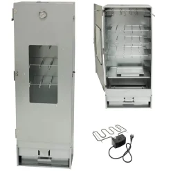 DD-Tackle Räucherofen 44 X 28 X 120 Cm Inkl 2000W El. Heizspirale SET