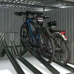 Westmann Fahrradgarage Gartenbox Anthrazit 200x203x158 Cm -Garten- & Gewächshäuser Geschäft 1f97d0b4152e8650f05d5cceb83bf401