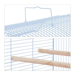 Relaxdays Dekorativer Vogelkäfig -Garten- & Gewächshäuser Geschäft 1fa2c872d58dabf2ea4bbbbc7eb42117