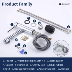 Aihom Wasserhahn Küche Ausziehbar Armatur Küche Mit 2 Strahlen Küchenarmatur 120° Drehbar Spültischarmatur Mischbatterie Küche Chrom Hochdruck -Garten- & Gewächshäuser Geschäft 1fa8b7fd23f34c49c8dc7f1f33937fb7 1