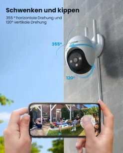 IeGeek 2K Überwachungskamera Wlan Mit 32GB SD-Karte, PTZ Outdoor IP Kamera Überwachung WiFi Dome Camera Mit Farbnachtsicht, Mensch Bewegungsmelder, 2-Wege-Audio 11 IeGeek 2K Überwachungskamera Wlan Mit 32GB SD-Karte, PTZ Outdoor IP Kamera Überwachung WiFi Dome Camera Mit Farbnachtsicht, Mensch Bewegungsmelder, 2-Wege-Audio -Garten- & Gewächshäuser Geschäft 1fb3c62b2e6a90b00dd3973b8c90365e