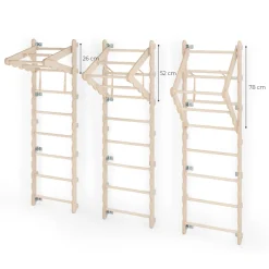 MAMOI® Klettergerüst Indoor, Sprossenwand Für Kinderzimmer Mit Rutsche, Turnringe Kinder Für Klettern, Kletterwand Und Spielgeräte, Turngeräte Mit Klimmzugstange Für Drinnen, Sportgeräte Ab 3 Jahren 8 MAMOI® Klettergerüst Indoor, Sprossenwand Für Kinderzimmer Mit Rutsche, Turnringe Kinder Für Klettern, Kletterwand Und Spielgeräte, Turngeräte Mit Klimmzugstange Für Drinnen, Sportgeräte Ab 3 Jahren -Garten- & Gewächshäuser Geschäft 1fb734053c17e29e66d80a3021cfa85f 1